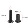 Awclub Hex Socket Screw Post Binding Bolts Leather Fastener Fit