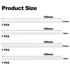 Ring Size Adjuster, Ring Size Adjuster, Ring Size Adjuster, Ring Size Adjuster, Ring Size Adjuster, Ring Size Adjuster, for Loose Rings, 4 Sizes, Pack of 4, TPU