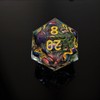 Liquid Core 55mm Large Dice,DND Rotating Eye of The Dragon