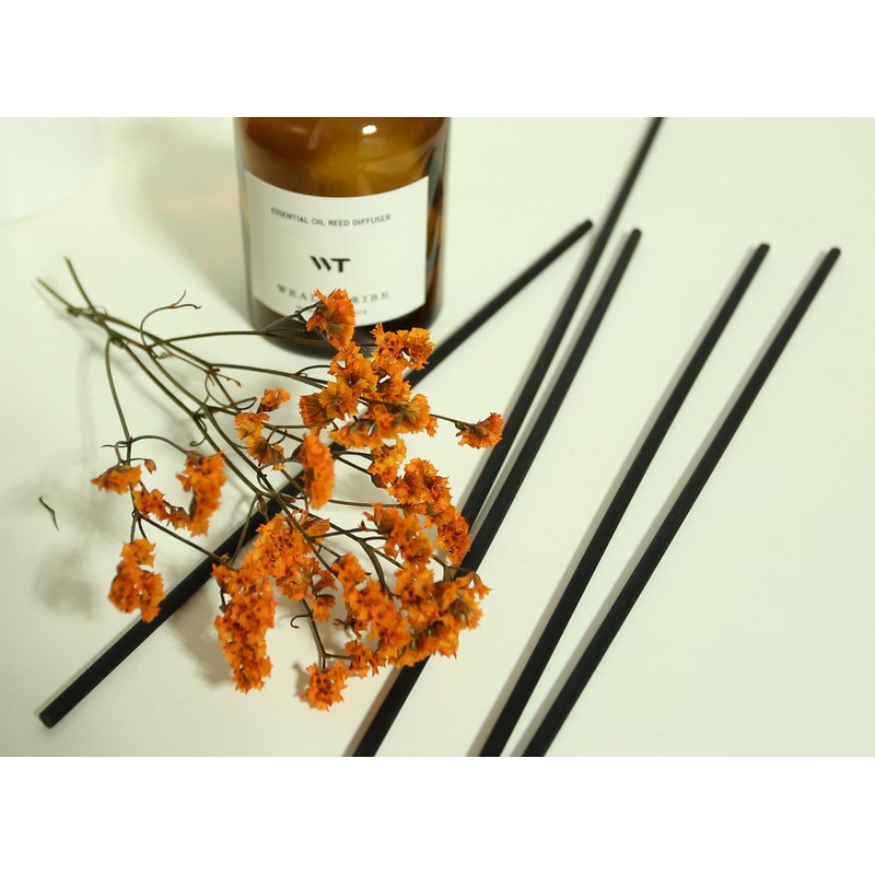 WEALD TRIBE Flower Reed Diffuser Set Neroli Scent for Bathroom