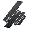 Mercer Culinary 4-Piece Set Felt Lined Knife Guard, Black