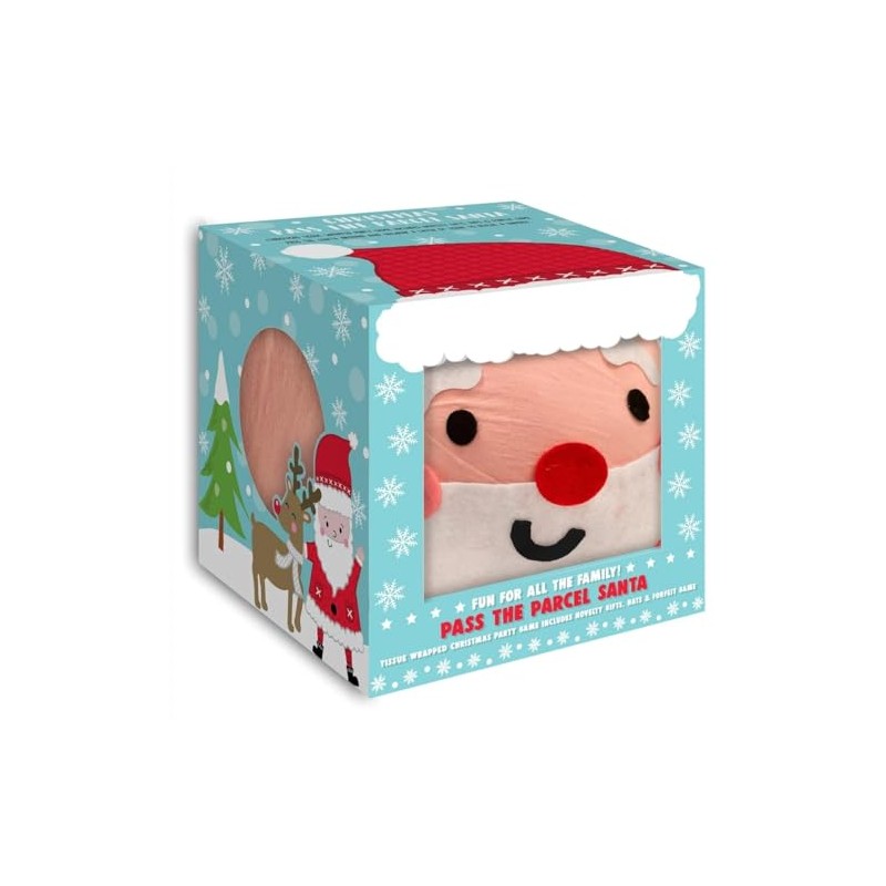 RSW INTERNATIONAL Peel and Reveal Christmas Pass the Parcel Game