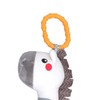 Baby Hanging Rattle Toy Soft Carseat Crinkle Squeaky Toy Stuffed