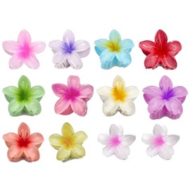 Wzenclave 12 Pinzas para El Cabello con Pinzas Pelo para Mujer Horquillas Hawaianas con Resorte Fuerte y Antideslizantes para Cabello Grueso Accesorios para Mujeres y Niñas Regalos Navideños