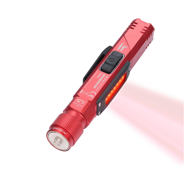 TROIKA Flashlight/Glow Torch, Multifunctional: Work/Safety and Headlamp - ECO Glow