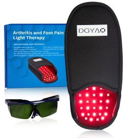 DGYAO Infrared Red Light Therapy Foot Boot with Medical Grade LED for Deep Healingcolor: Black