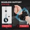 Wrist Straps for Cable Machines, Adjustable Neoprene Padded Wrist Cuffs