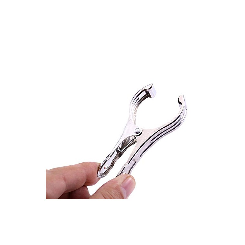 ASK Stainless Steel Clothespins, Medium, 3.5 inches (9 cm), 20