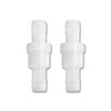 YiiSeeJo 2 Pcs 1/2" One Way Inline Check Valve, Non
