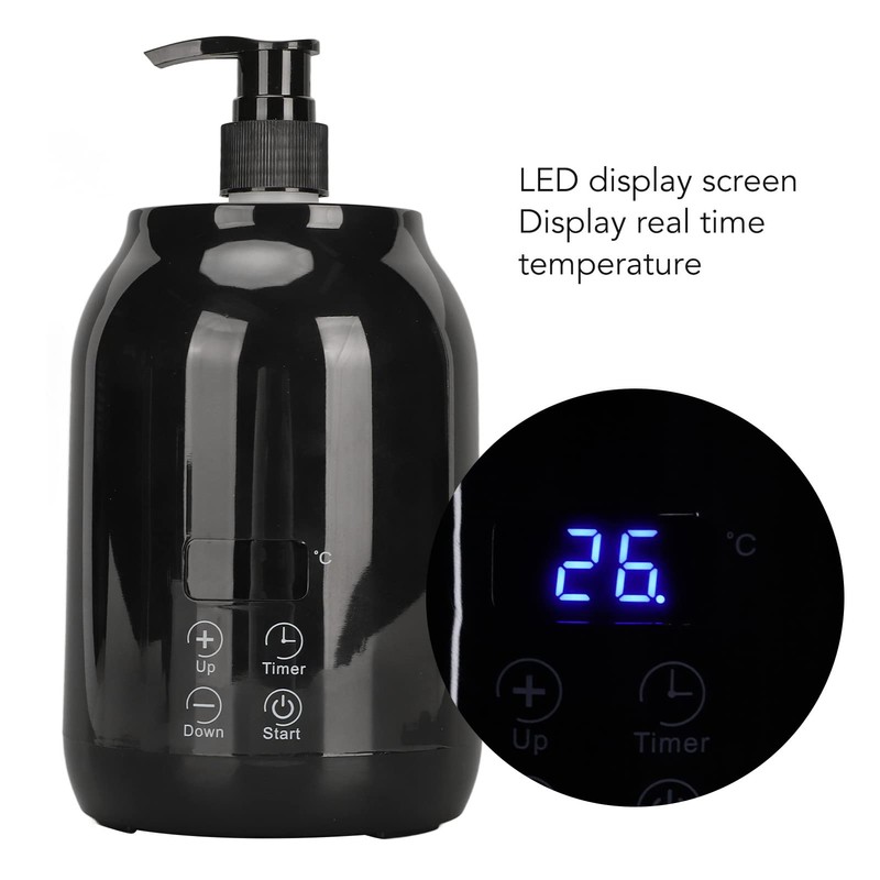 Essential Oil Heater Single Bottle Massage Oil Heater LED Display