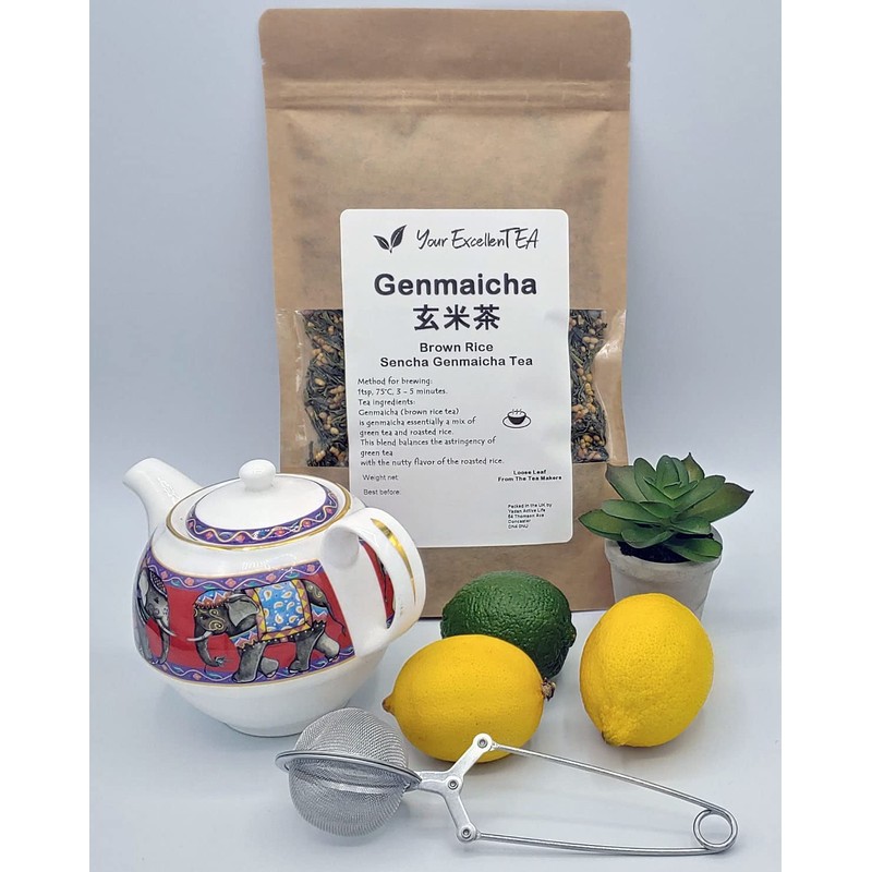 Your ExcellenTEA - Genmaicha 玄米茶 Brown Rice Sencha Green Loose