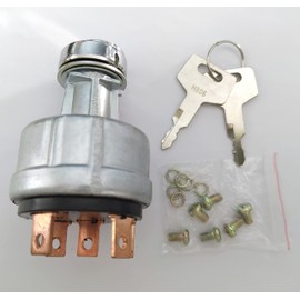 1700100023 1700100052 Ignition Switch with Key for Takeuchi Excavator TB Series TB125 TB135 TB145 TB175 TB228 TB235 TB250 TL Series TL130 TL150