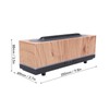 Flame Aroma Diffuser 200ml Woodgrain Model Nano Atomized Humidification Flame