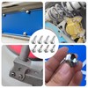 License Plate Bolts 【54pcs】Theft-Deterrence Screws Security Bolts Stainless Steel Screw