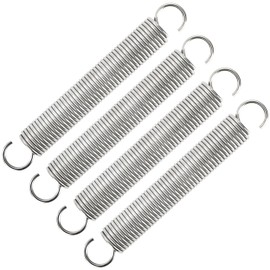 GUNGY Tension Springs with Hooks Stainless Steel Tension Spring Tension Spring 100 mm Outer Diameter 14 mm Wire Diameter 1.6 mm Maximum Tensile Force 6.00 kg 1.6 x 14 x 100 mm 4