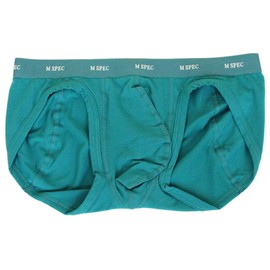 MSPEC - Bikini para hombre con entrepierna 3D, transpirable, cómodo, MS-17, Azul Tinta*, XX-Large