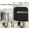 Pack of 2 Suit Covers, Foldable Washable Garment Bags, Dustproof