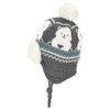 Sterntaler Unisex Baby Knitted Hat Polar Bear Hat, Anthracite Mel.