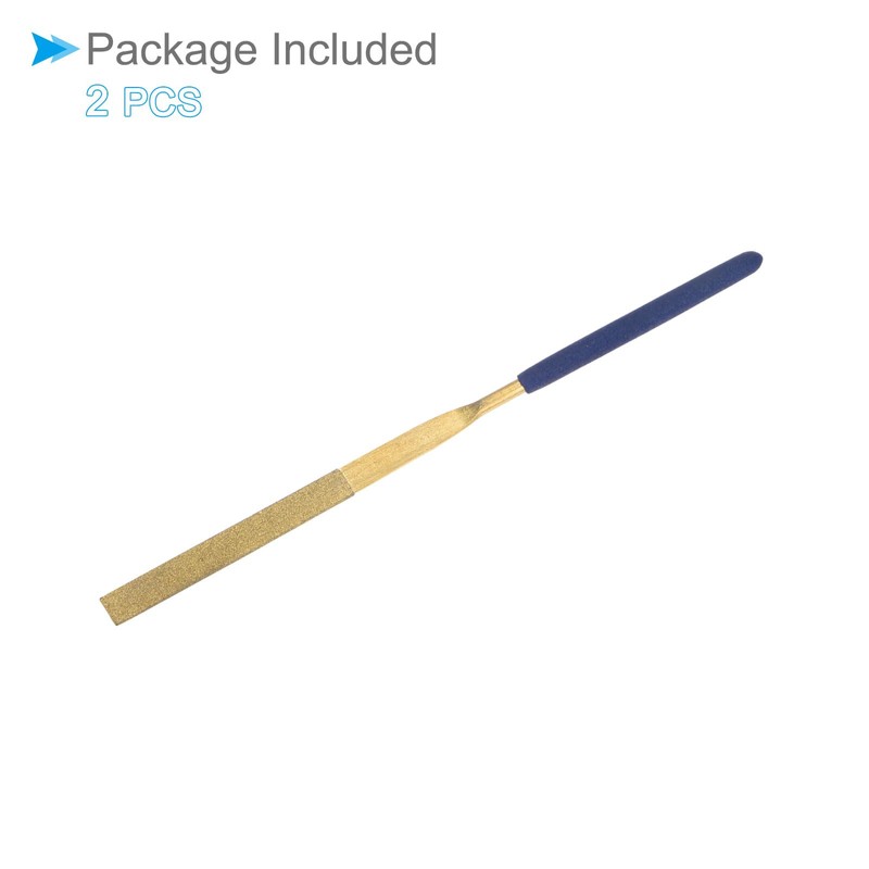 CoCud Diamond Coated Needle File, 3 mm Shaft 140 mm