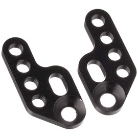 Damper Mount Offset Plate ver. 2 Black