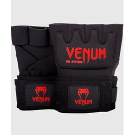 Venum, Kontact Gel Glove Wraps, Men, S, Black/Red