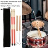Drum Stick Brush Set Jazz Retractable Metal Wire 19 Beam