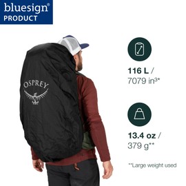 Osprey AirCover Large Unisex Accessories - Travel Black O/S