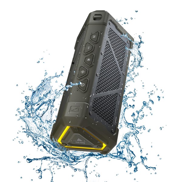MLOVE P3 Bluetooth Speaker,28W Loud Sound,Deep Bass,Bluetooth 5.3,LED Lights,Portable Wireless