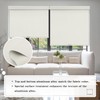 SUNOFF Cordless Blackout Roller Shades Blinds for Windows Free-Stop,Pull Down