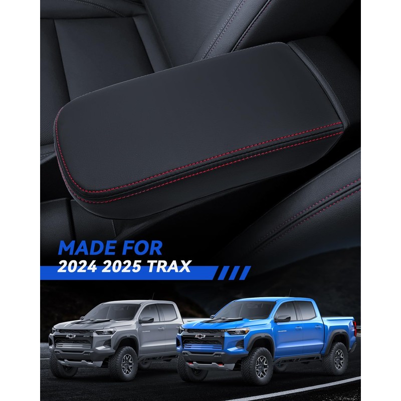 LANTU Armrest Cover for 2024 2025 Chevy Trax (LS, 1RS,