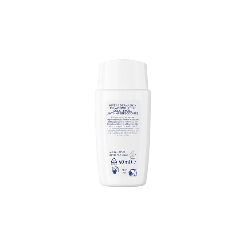NIVEA Derma Skin Clear Fluido Diario Anti-imperfecciones 40ml