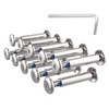 10 PCS Skating Screws Inline, Inline Skate Replacement, Inline Skate