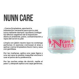 Nunn Care 2 Cremas Limpiadoras