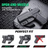G43 / 43X Holster with 1.75 Steel Clip, IWB Kydex