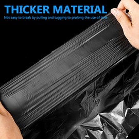 LLPT LLPT Abdeckfolie Klebeband mit Folie | 2 Rollen | Transparent Abdeckfolie Selbstklebende Malerfolie Malerband | Zum Schutz von Autos W?nden Staub und Spritzschutz (MFT1402) | 140cm(ungefaltet) x 20m