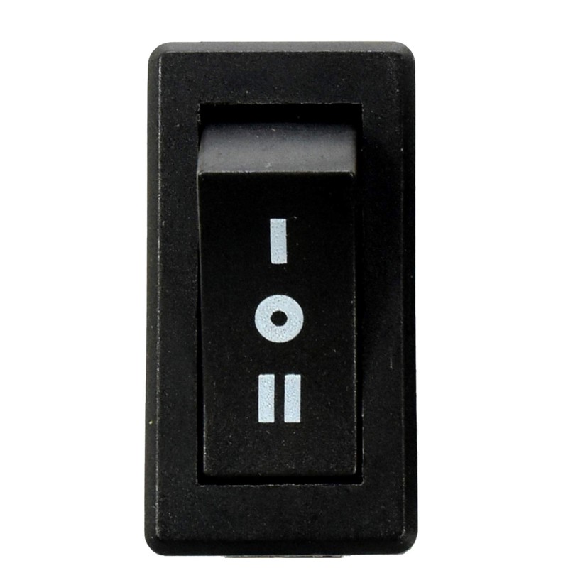 HQRP 3-Pin 3-Way Push Button Switch Compatible with INTEX 70110