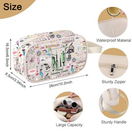 MBMSO Medical Laboratory Scientist Gifts CLS Gifts Lab Tech Makeup Bag Med Lab Technician Clear Pouch Lab Week Gift, Med Lab Clear Bag