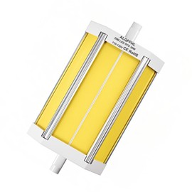 ALQFFHL R7S 118mm LED Bulb 30W, COB J Type Double Ended Flood Light, 200W Halogen Bulb Replacement, 120V 2700 lm, Dimmable Wall Security Floor Standing Lamp for Work and Home (Natural White 4000K)