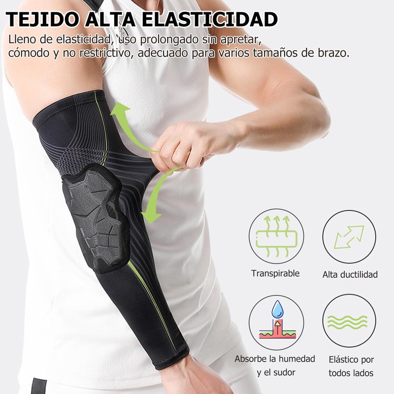 Protector de Brazo para Codera Deportivas, 1 Pieza Coderas para