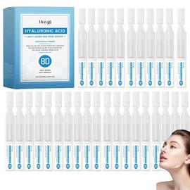 Hyaluronic Acid Serum, 30pcs Deep Hydration Skincare Essence for Soothing Dry Skin, Moisturizing Facial Care Products for Men & Women