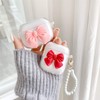 SGVAHY Clear Case Compatible with AirPods 1&2，Beautiful Cute Colorful Bow
