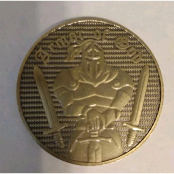 Freemason Coin Knights Templar Master Mason Token Armor Of God