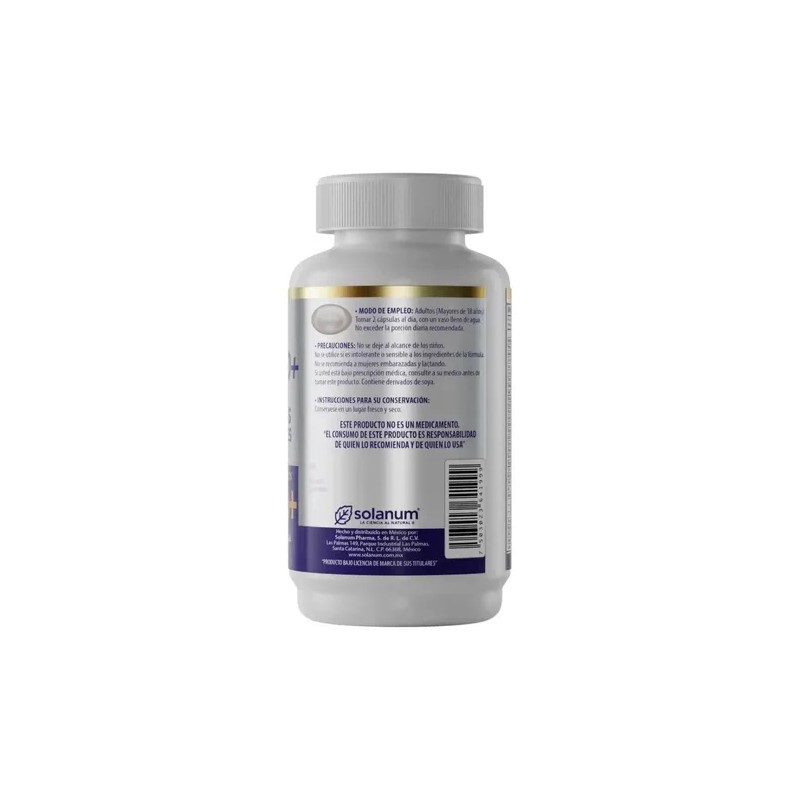 Solanum Platinum 50+ Vitaminas Y Minerales 240 Cápsulas