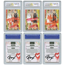 VICTOR WEMBANYAMA Card Set by Rency Art with Matching S/# of 50 - Graded Gem 10
