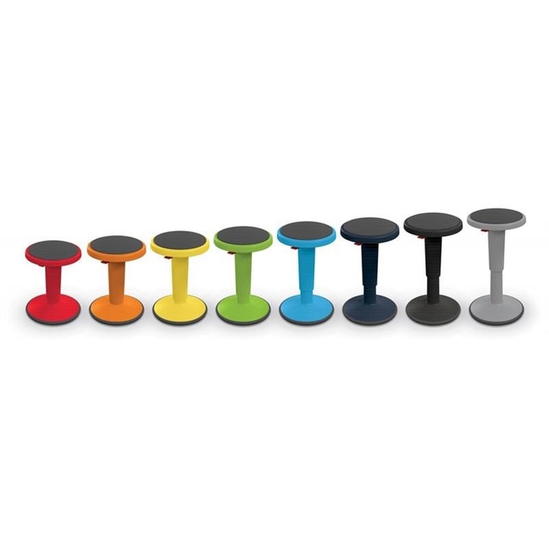 Pemberly Row 14-18" Plastic Hierarchy Height Adjustable Grow Short Stool