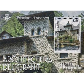 Andorra - Spanish Post block14 (complete.issue.) unmounted mint/never hinged ** MNH 2017 Granitgebäude (Stamps for collectors)