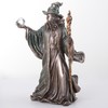 Veronese Design 8 1/8 Inch Wizard Holding Crystal Ball and
