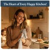 LANE LINEN Kitchen Towels Set - Pack of 4 Cotton
