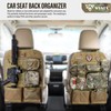 WYNEX Tactical Car Seat Back Organizer with Gun Rack, Upgrade