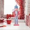 Gatuida Wooden Christmas Nutcracker Soldier: 25cm Figures Soldier Nutcracker Puppet